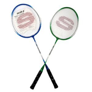 راکت بدمینتون مدل SUPER-K SDA11079 بسته دو عددی
