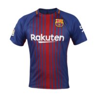 تی شرت ورزشی مردانه مدل تیم بارسلونا کد 18-2017 home