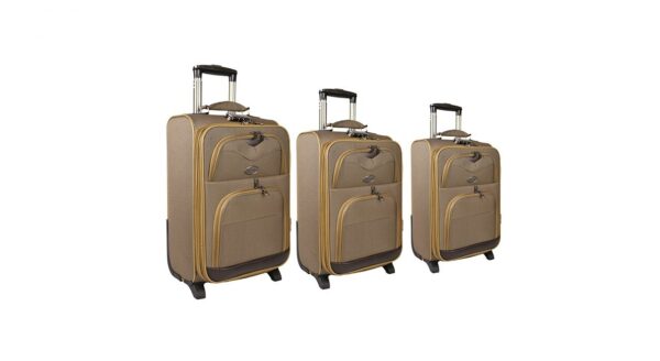 مجموعه سه عددی چمدان مدل تاپ یورو 5