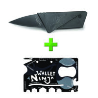 پک چاقو مدل جیبی به همراه آچار و ابزار چندکاره مدل ninja wallet