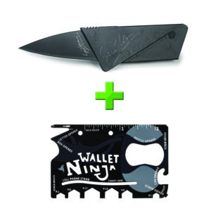 پک چاقو مدل جیبی به همراه آچار و ابزار چندکاره مدل ninja wallet