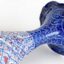 گلدان مسی میناکاری شده سی دا طرح خطائی کد MI03003