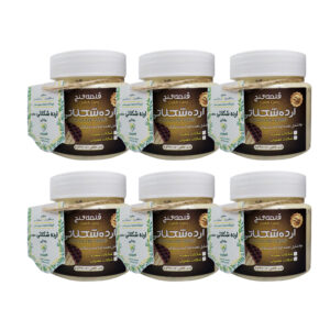 ارده شکلاتی قلعه گنج - 350 گرم بسته 6 عددی