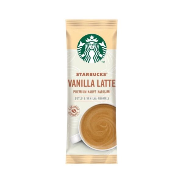قهوه فوری استار باکس طعم وانیل - 14 گرم