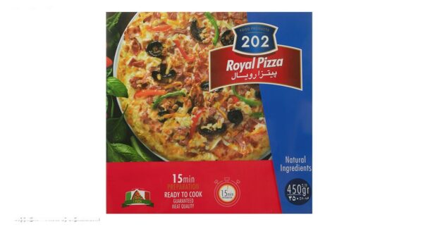 پیتزا رویال 202 - 450 گرم