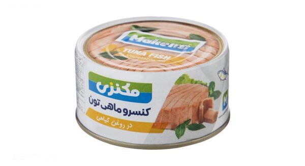 کنسرو ماهی تون مکنزی در روغن گیاهی - 180 گرم