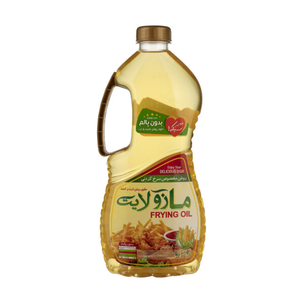 روغن سرخ کردنی ذرت و کنجد مازولایت - 1.8 لیتر