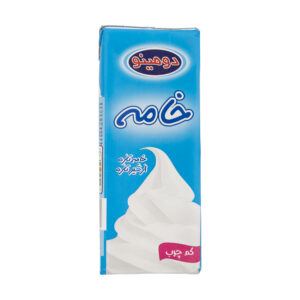 خامه کم چرب دومینو - 200 میلی لیتر