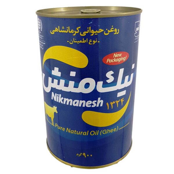 روغن حیوانی کرمانشاهی نوع اطمینان نیک منش - 900 گرم