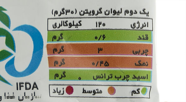 نان کروتین مزرعه ناب با طعم کره و سیر مقدار 50 گرم