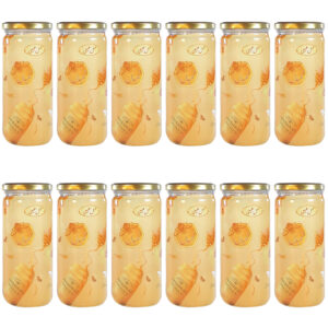 عسل طبیعی تک گل شهبال - 600 گرم بسته 12 عددی
