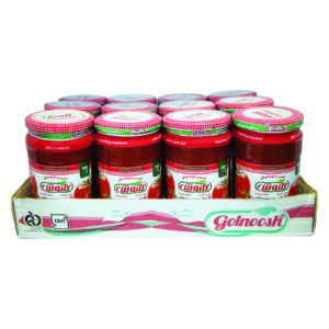 رب گوجه فرنگی گلنوش - 700 گرم بسته 12 عددی