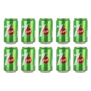 نوشابه گاز دار با طعم لیمو سون آپ - 330 میلی لیتر بسته ۱۰ عددی