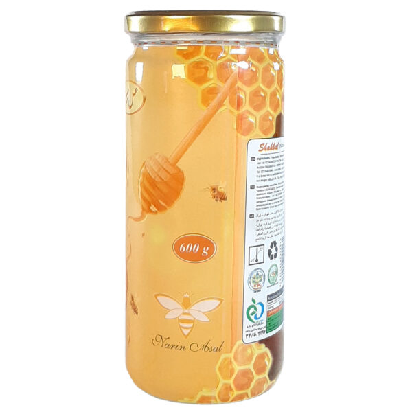 عسل طبیعی تک گل شهبال - 600 گرم بسته 12 عددی