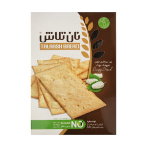 نان سوخاری نان دکتر تلاش با طعم میوه توت - 400 گرم