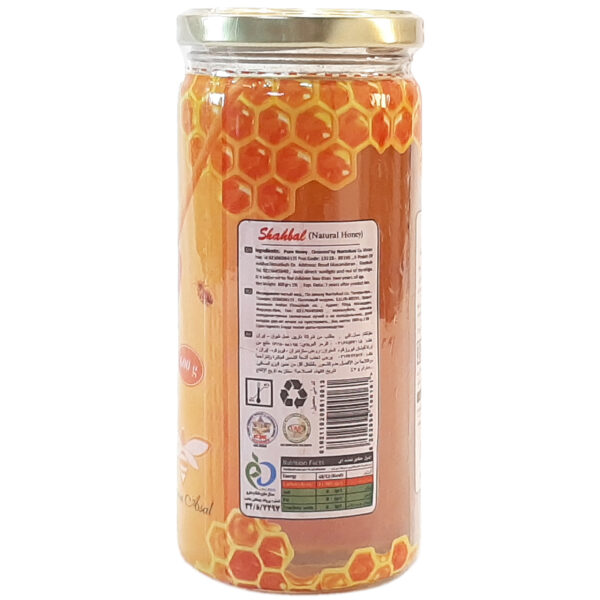 عسل طبیعی تک گل شهبال - 600 گرم بسته 12 عددی