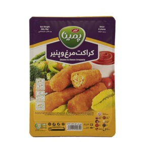 کراکت مرغ و پنیر پمینا مقدار 390 گرم