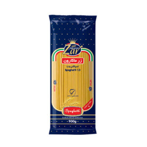 اسپاگتی قطر 1.5 زر ماکارون مقدار 900 گرم