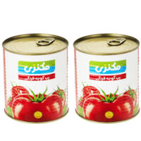 رب گوجه فرنگی مکنزی -800 گرم بسته 2 عددی