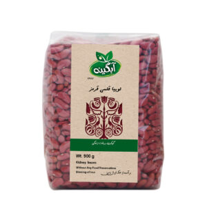لوبیا قلمی قرمز آبگینه - 900 گرم