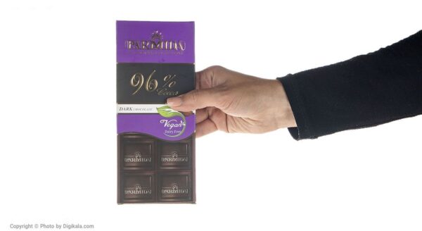 شکلات تلخ 96 درصد پارمیدا مقدار 80 گرم